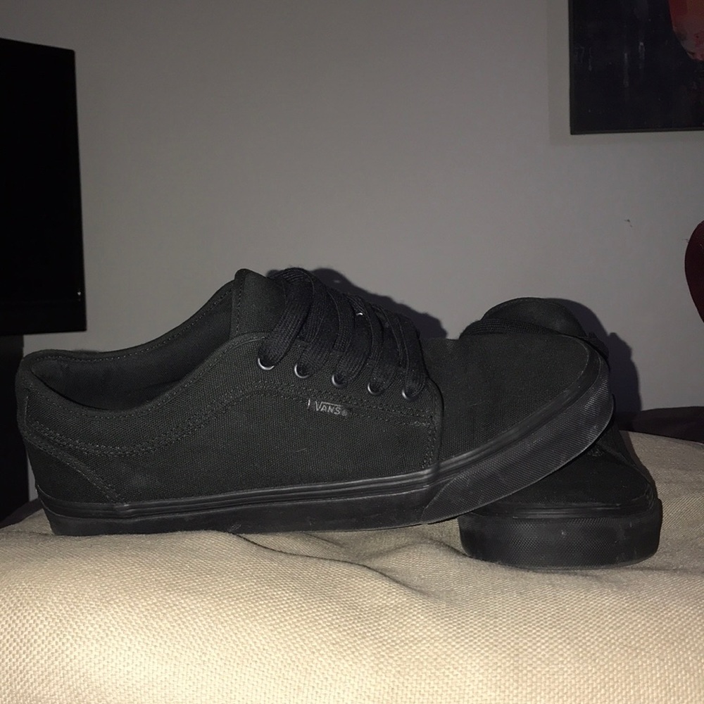All Black Vans